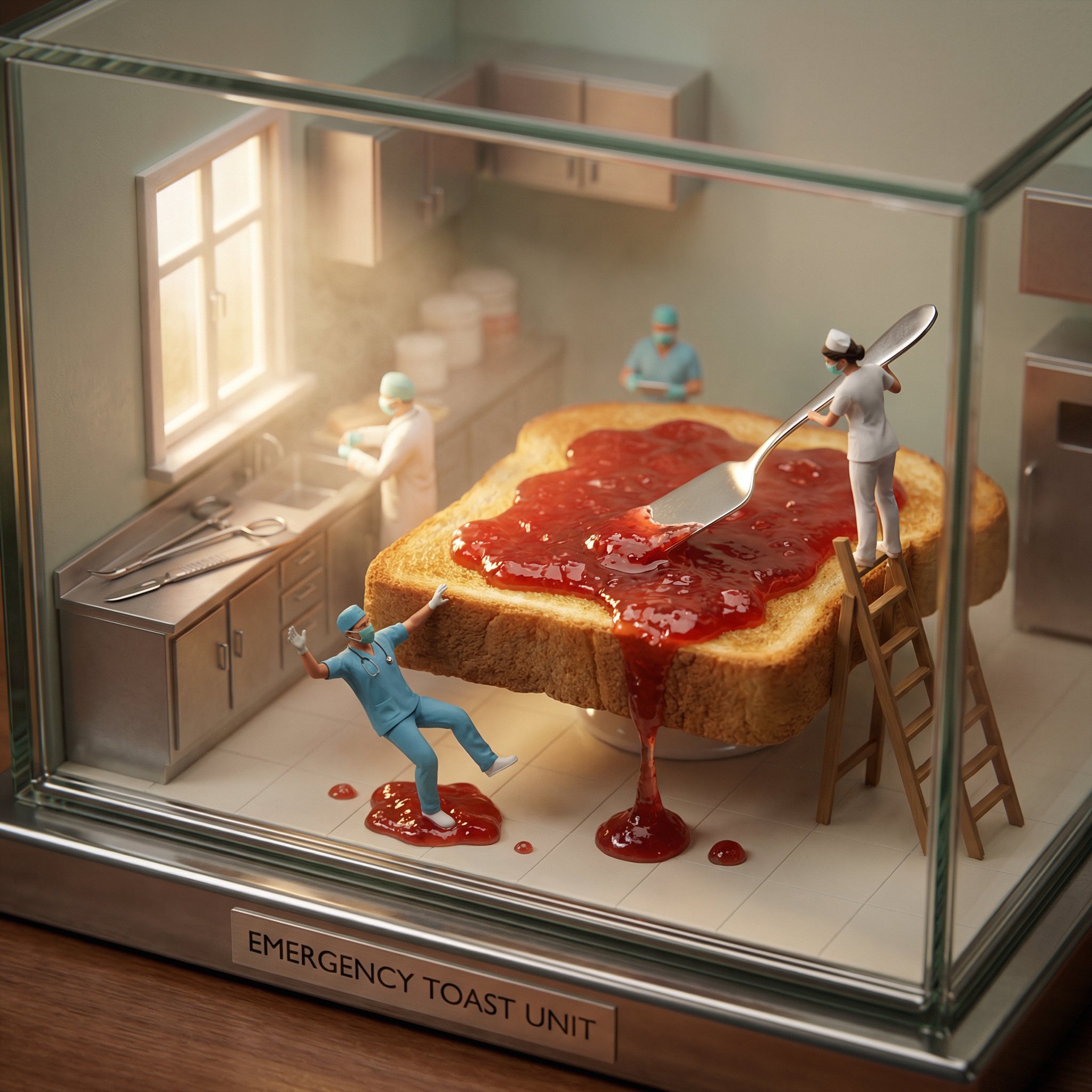 微型医院厨房场景