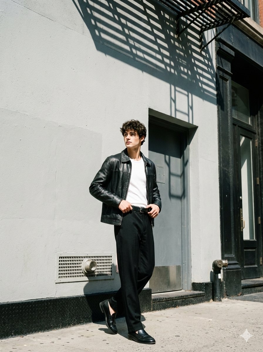 纽约苏荷风格街头时尚摄影