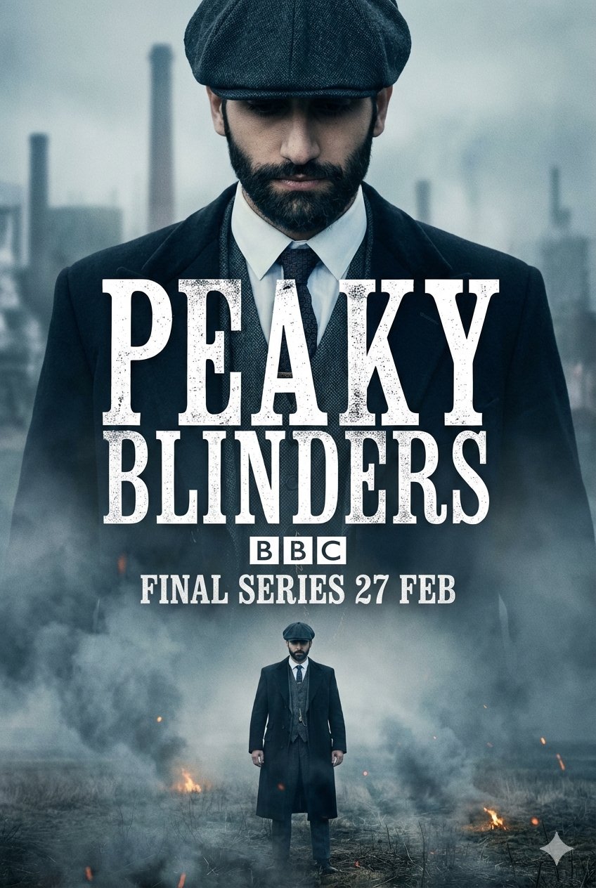 将你的形象转换为《峰值盲人》网络剧海报