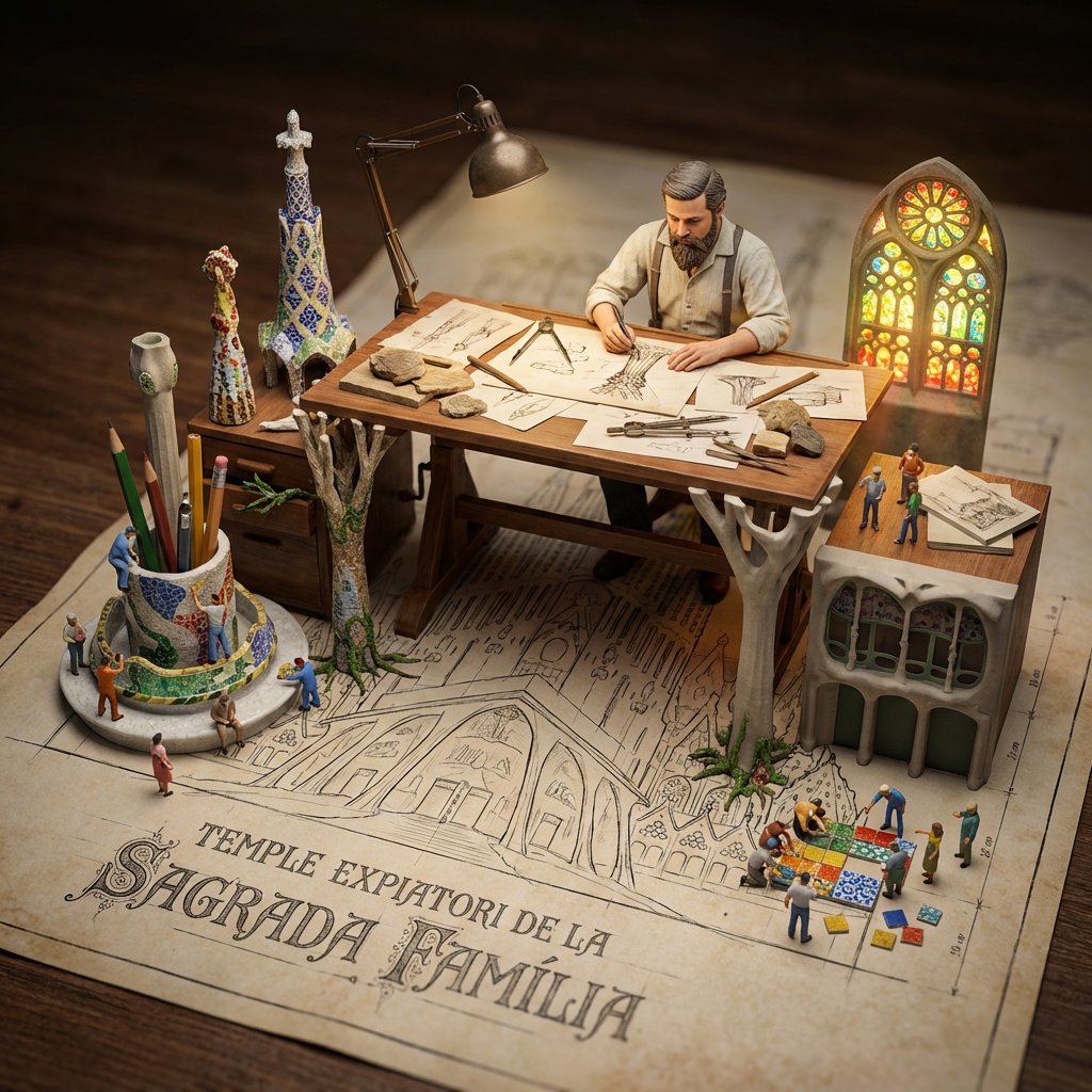 建筑概念工作室的3D微缩景观