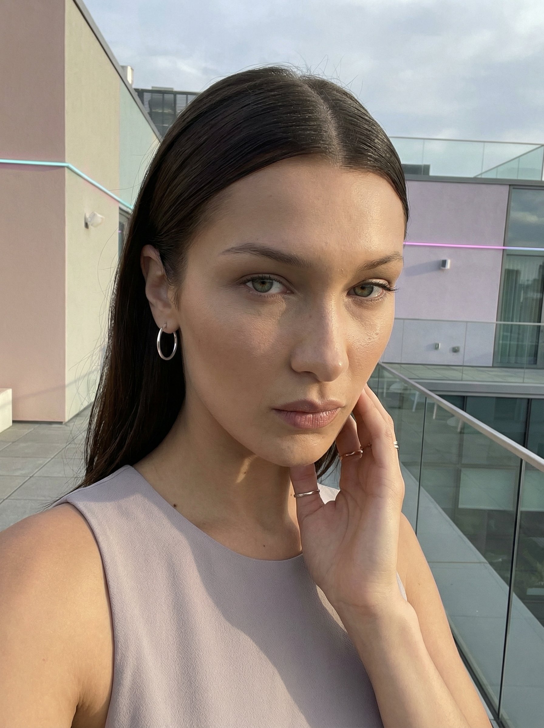 明星风格自拍肖像