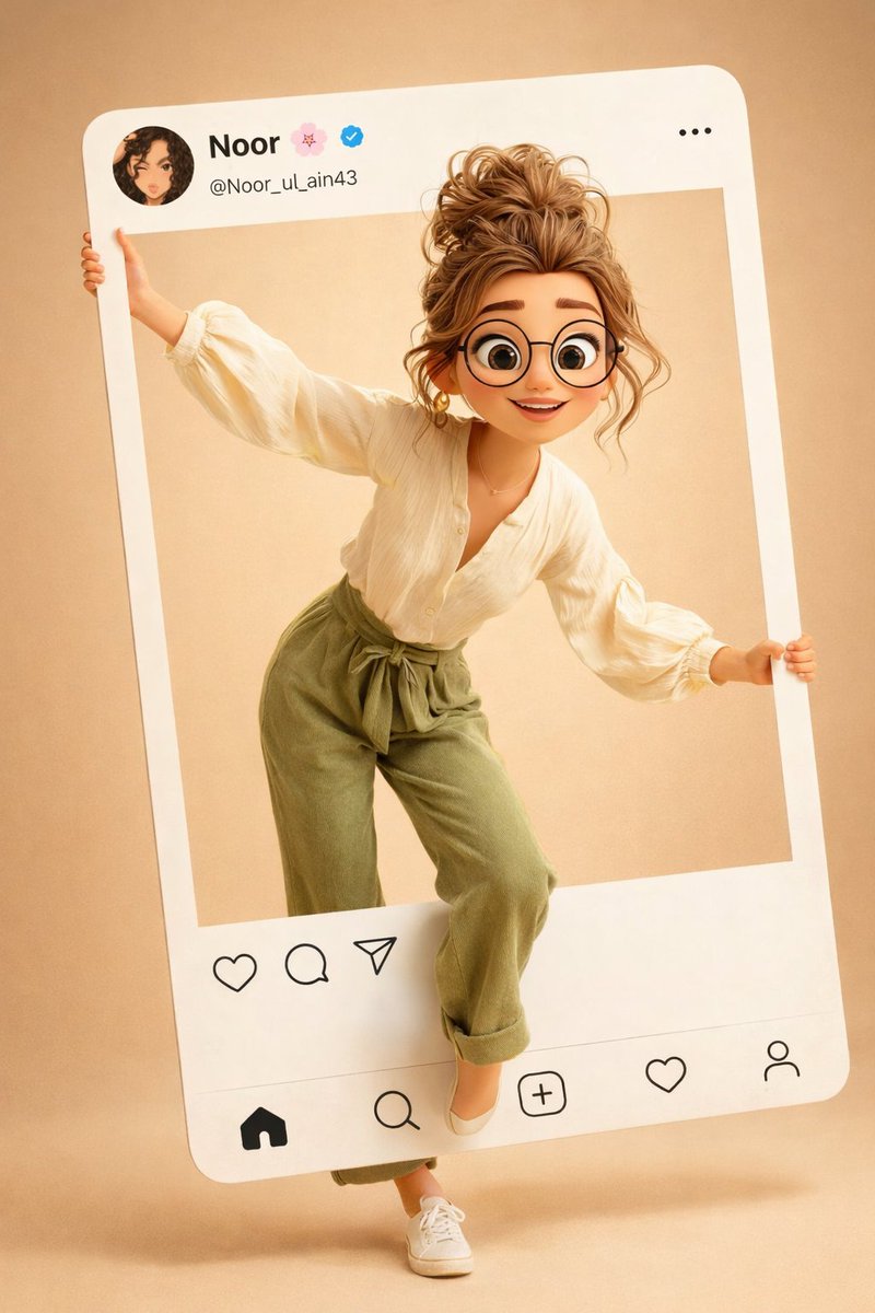 Instagram网红女孩跳出社交媒体框架