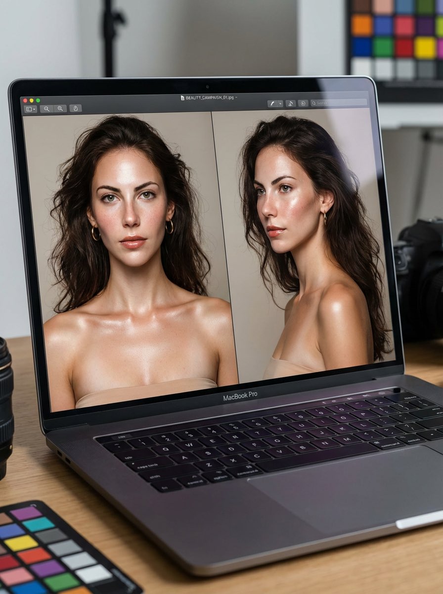 摄影棚拍摄预览