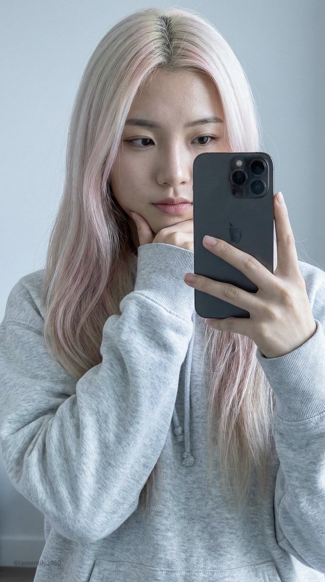 东方面孔年轻女性自拍