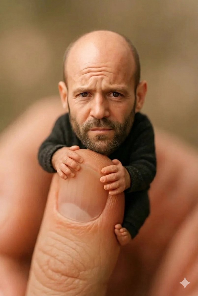 Gemini Nano Banana Pro + Super Grok Imagine - 巨大人类拇指上的婴儿般人类