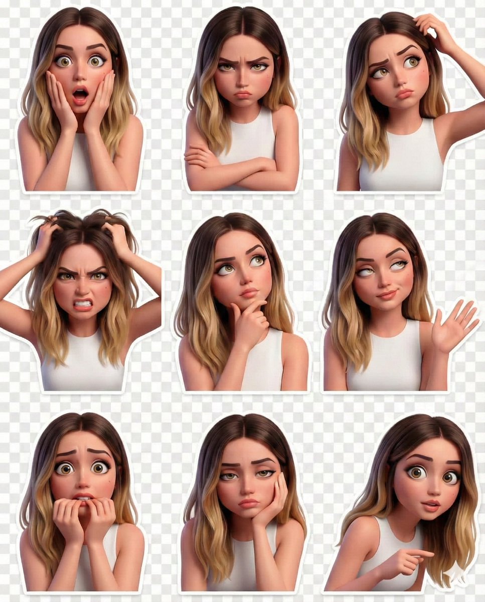 动画风格迈克尔&middot;杰克逊贴纸套装