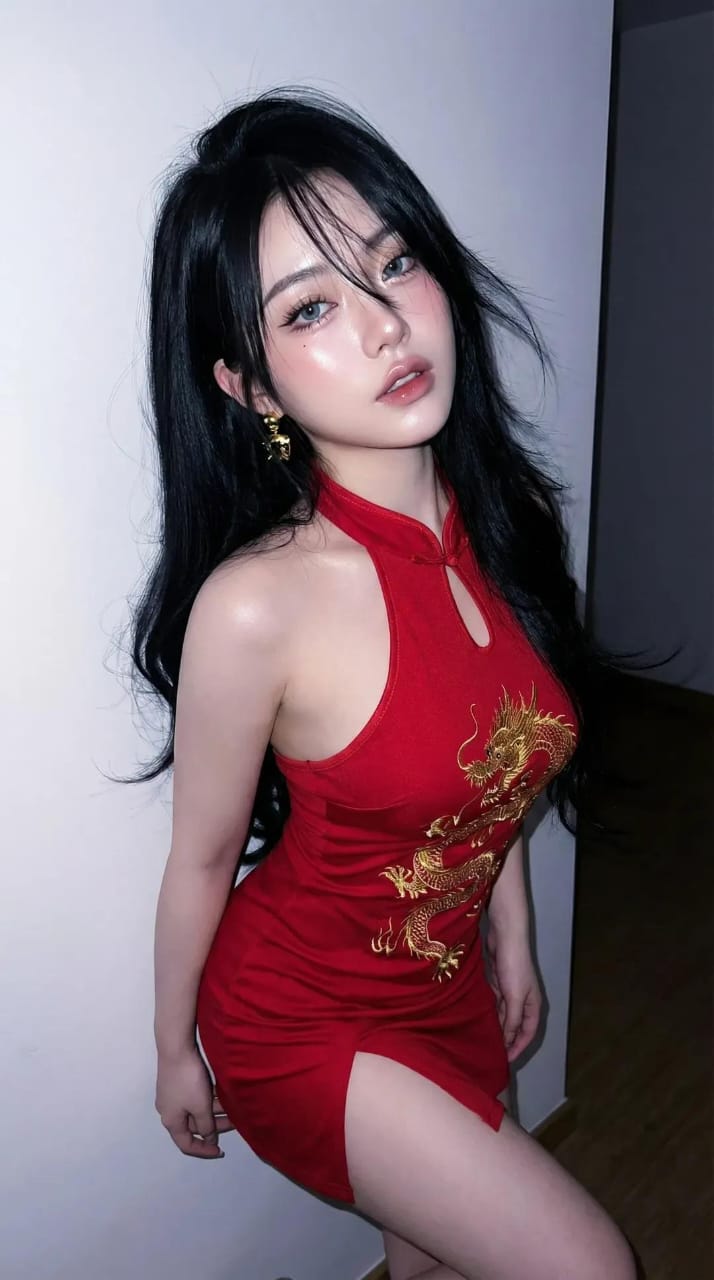 高清自拍：年轻女性完美妆容