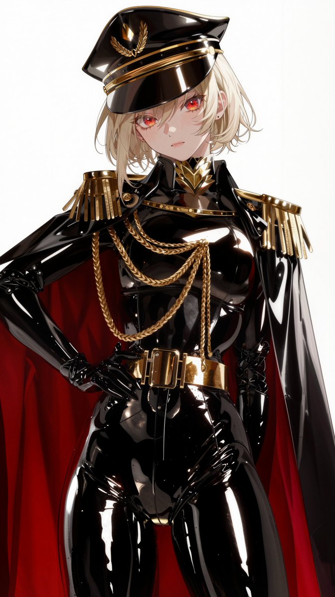 Niji V7 + Bloom Cool Beauty in PVC Bodysuit