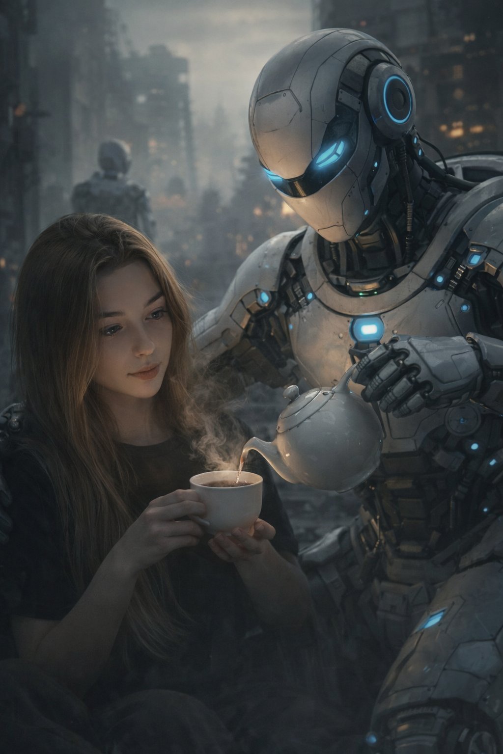 赛博朋克未来茶会