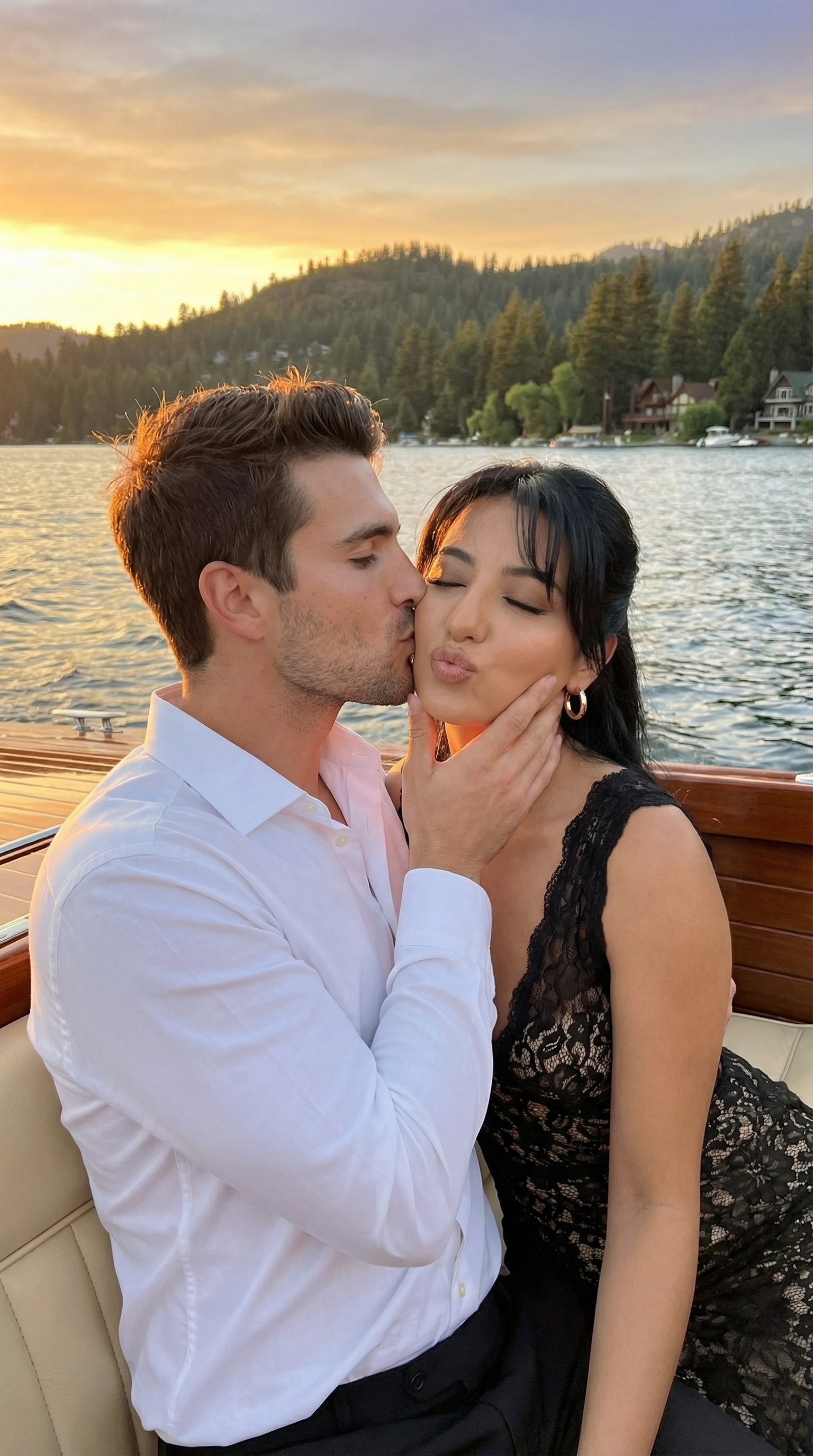 金-hour情侣肖像