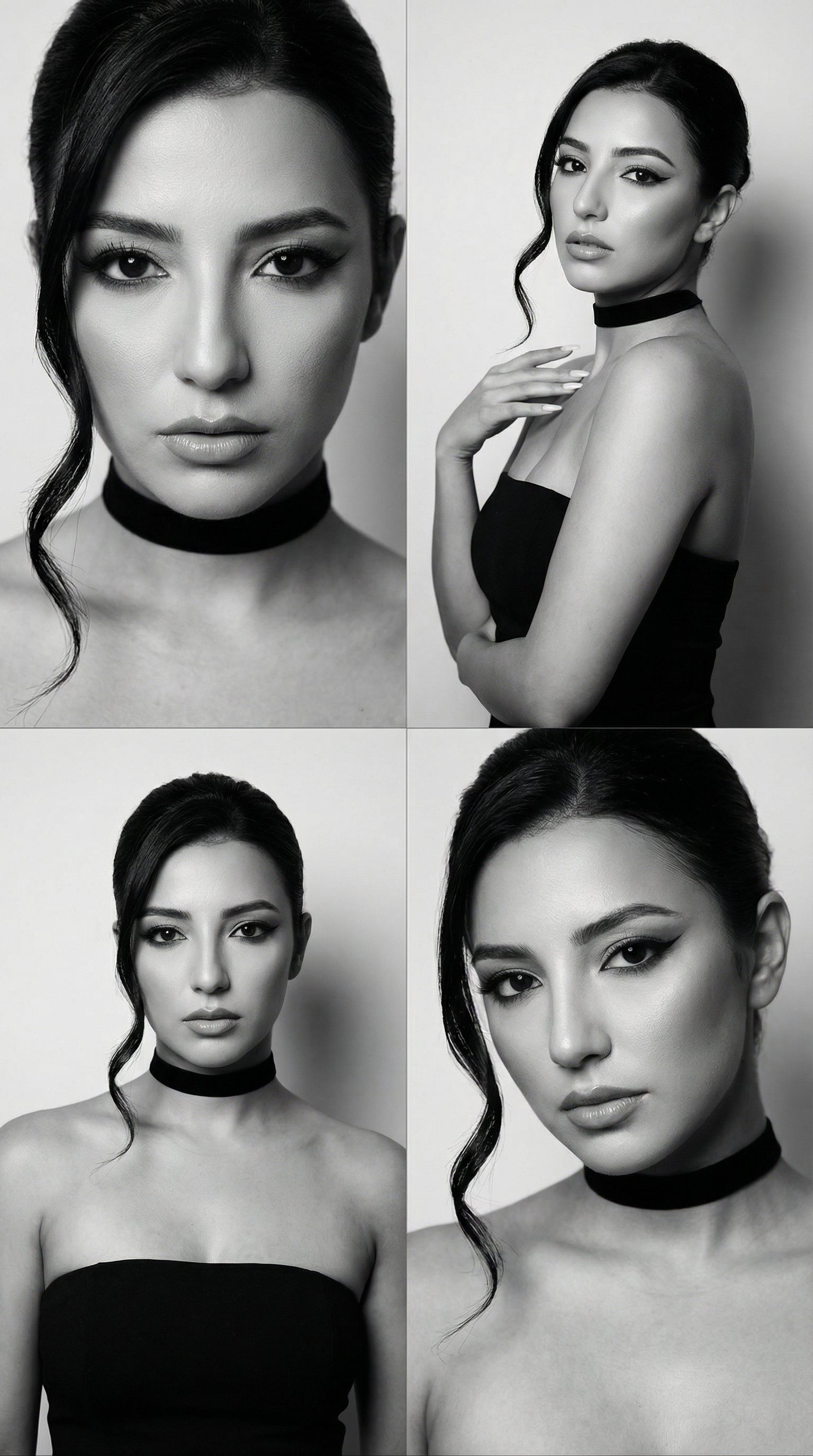 高端黑白时尚摄影