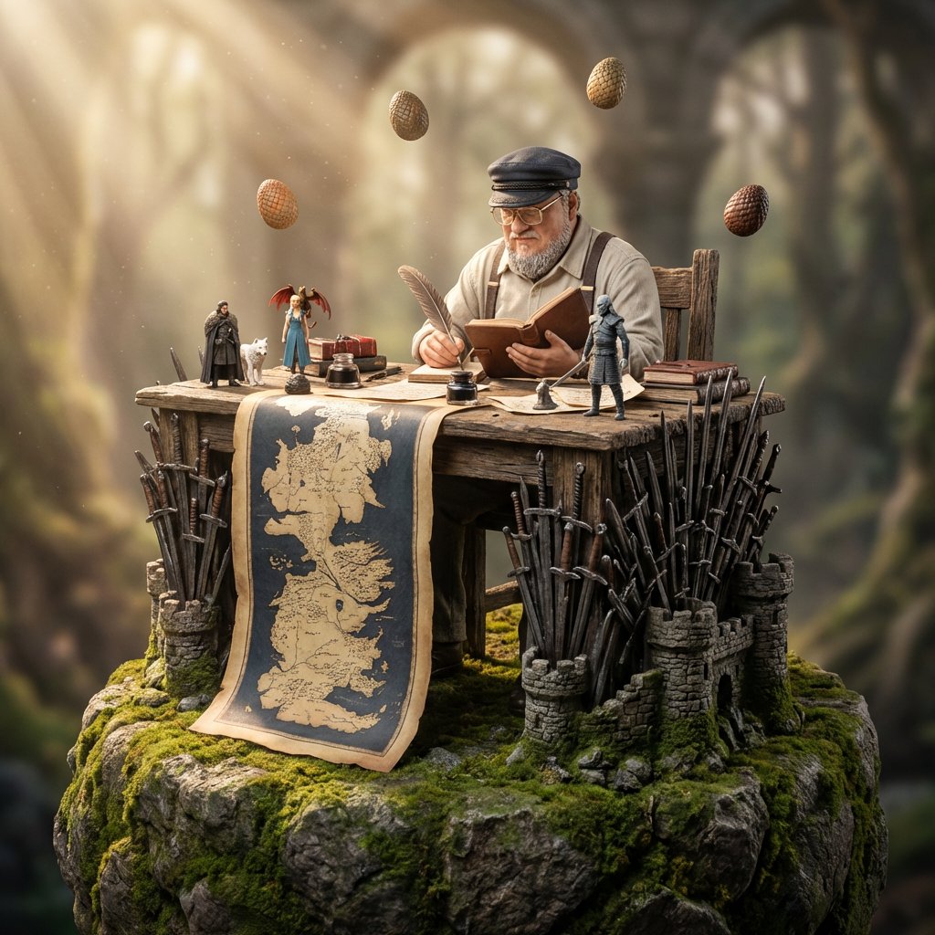 乔治&middot;R&middot;R&middot;马丁：想象建筑师