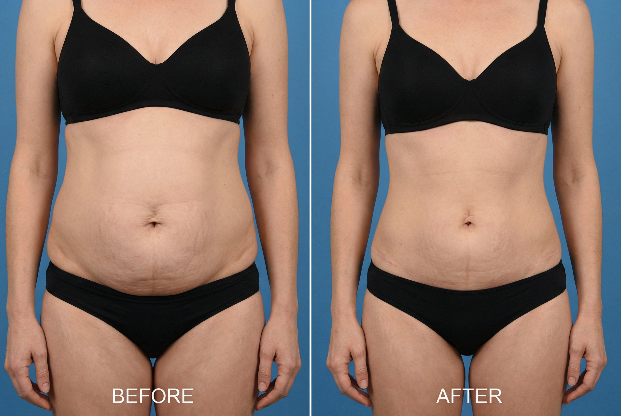 纳米香蕉Pro身体塑形前后对比