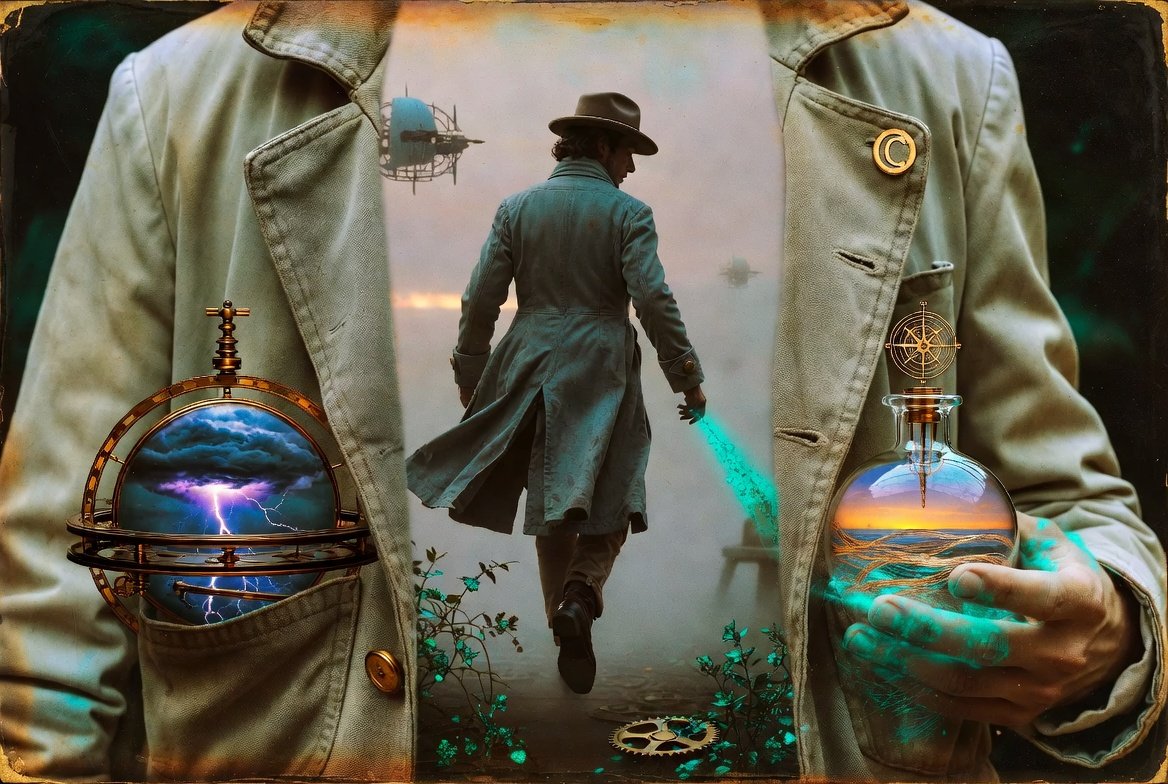 夏日风暴与黎明的融合