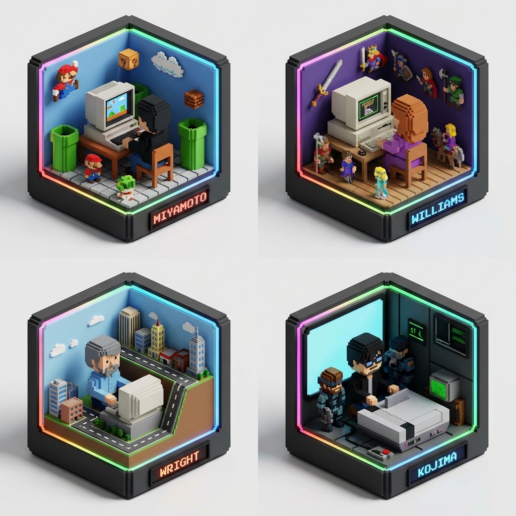 游戏视觉化：Nano Banana风格