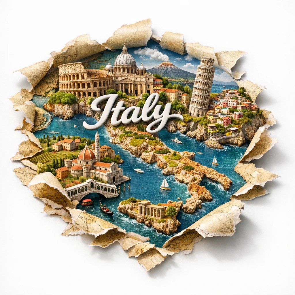 环游世界 4:5 海报，纽约城市迷你3D模型