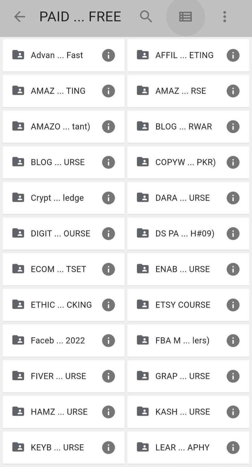 所有付费课程（前4500人免费）