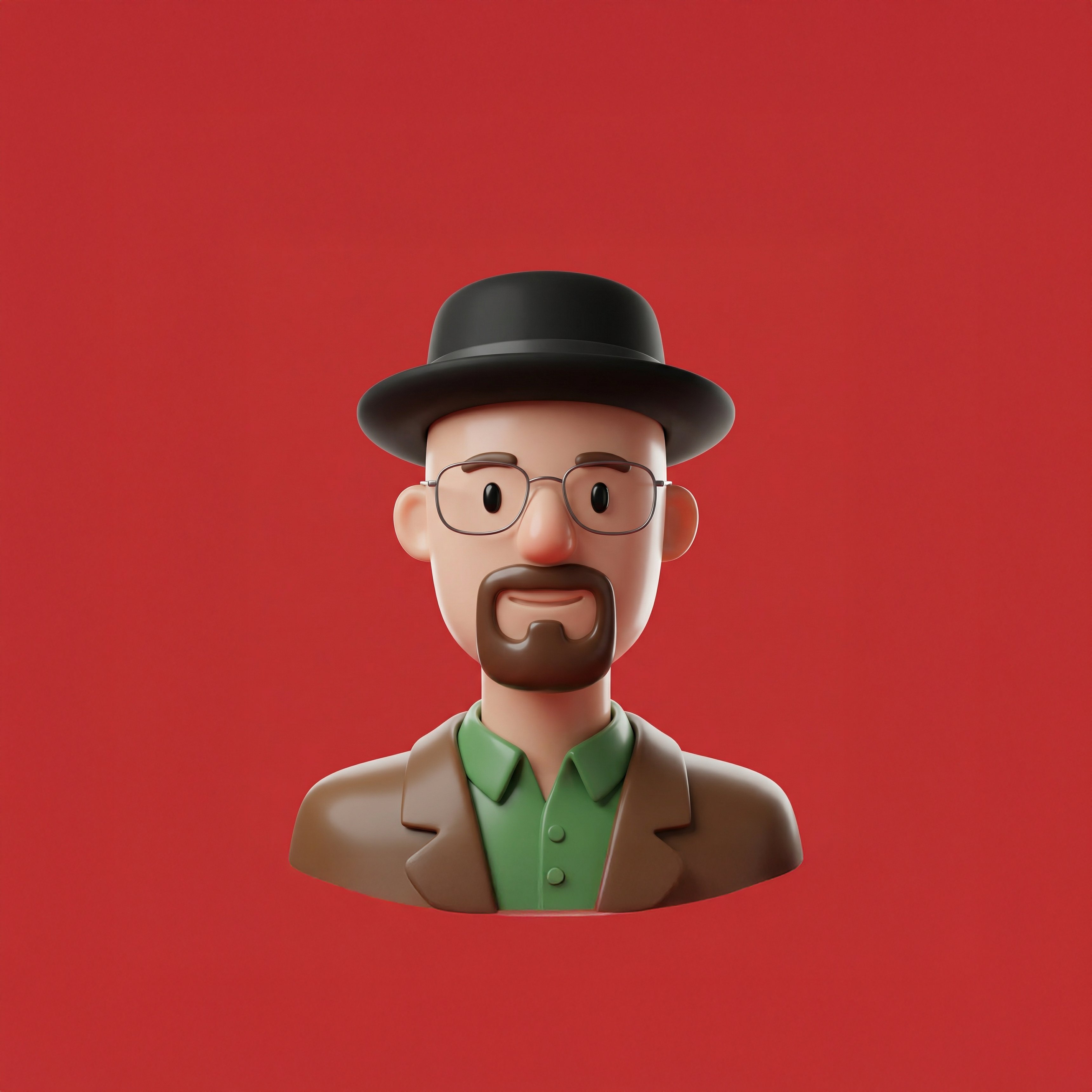 不同宇宙的卡通3D头像