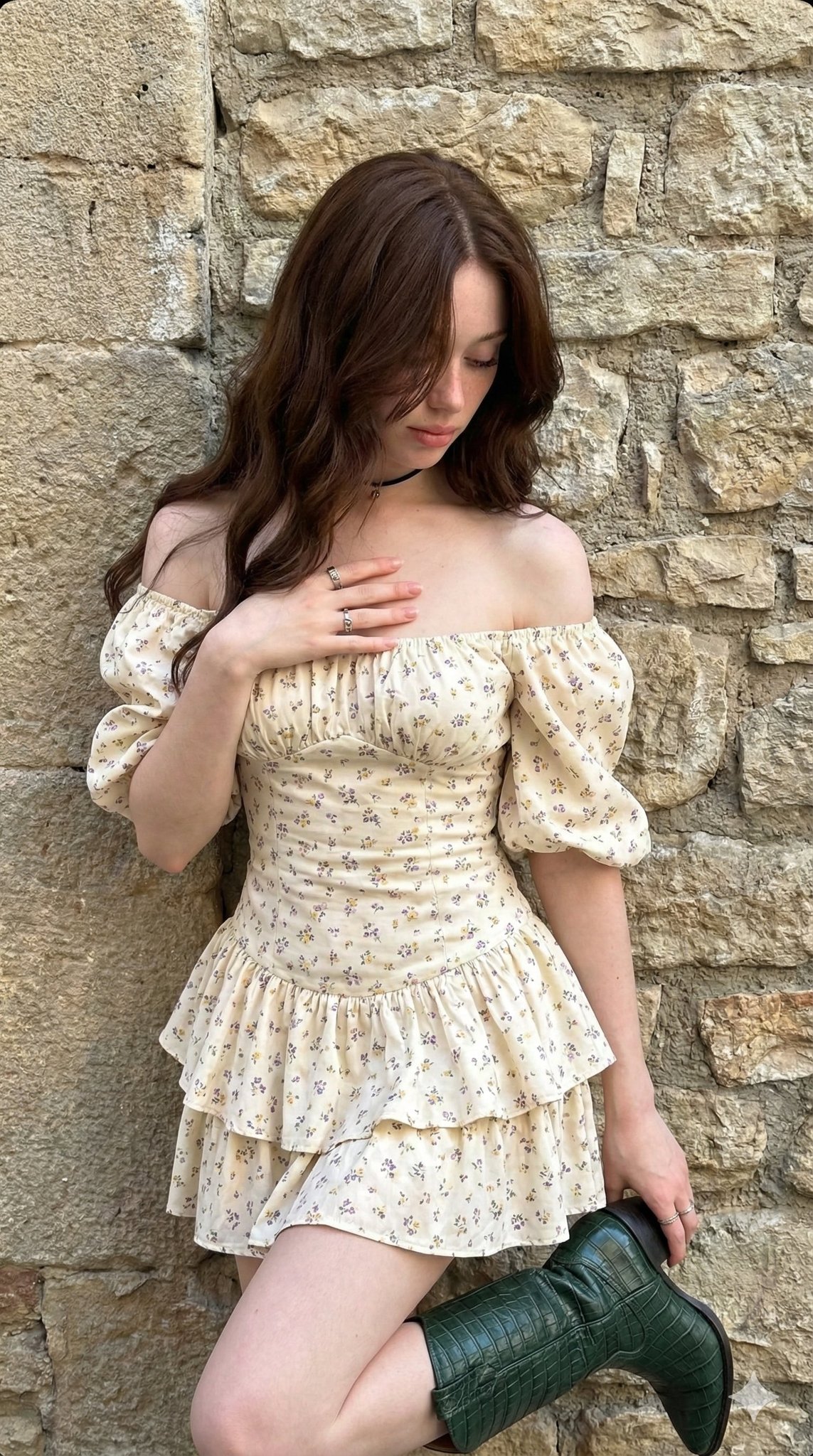 Gemini Nano Banana Pro - 年轻女子乡村风格写真