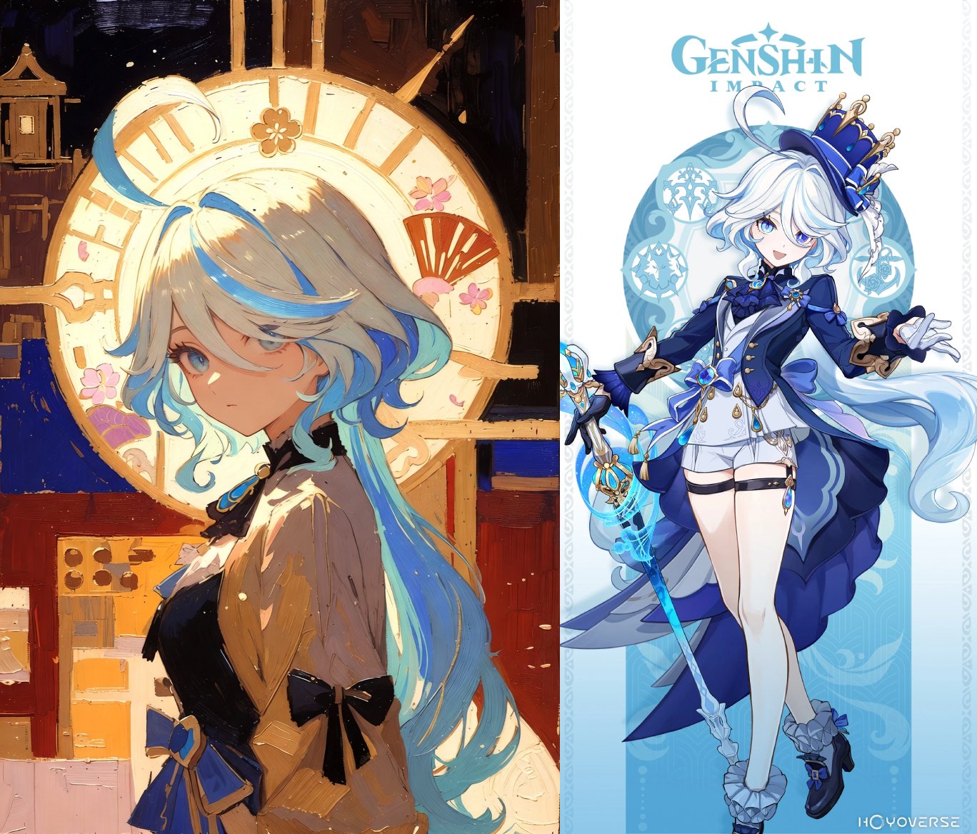 Genshin Impact 角色 Furina 与 Navia 分析