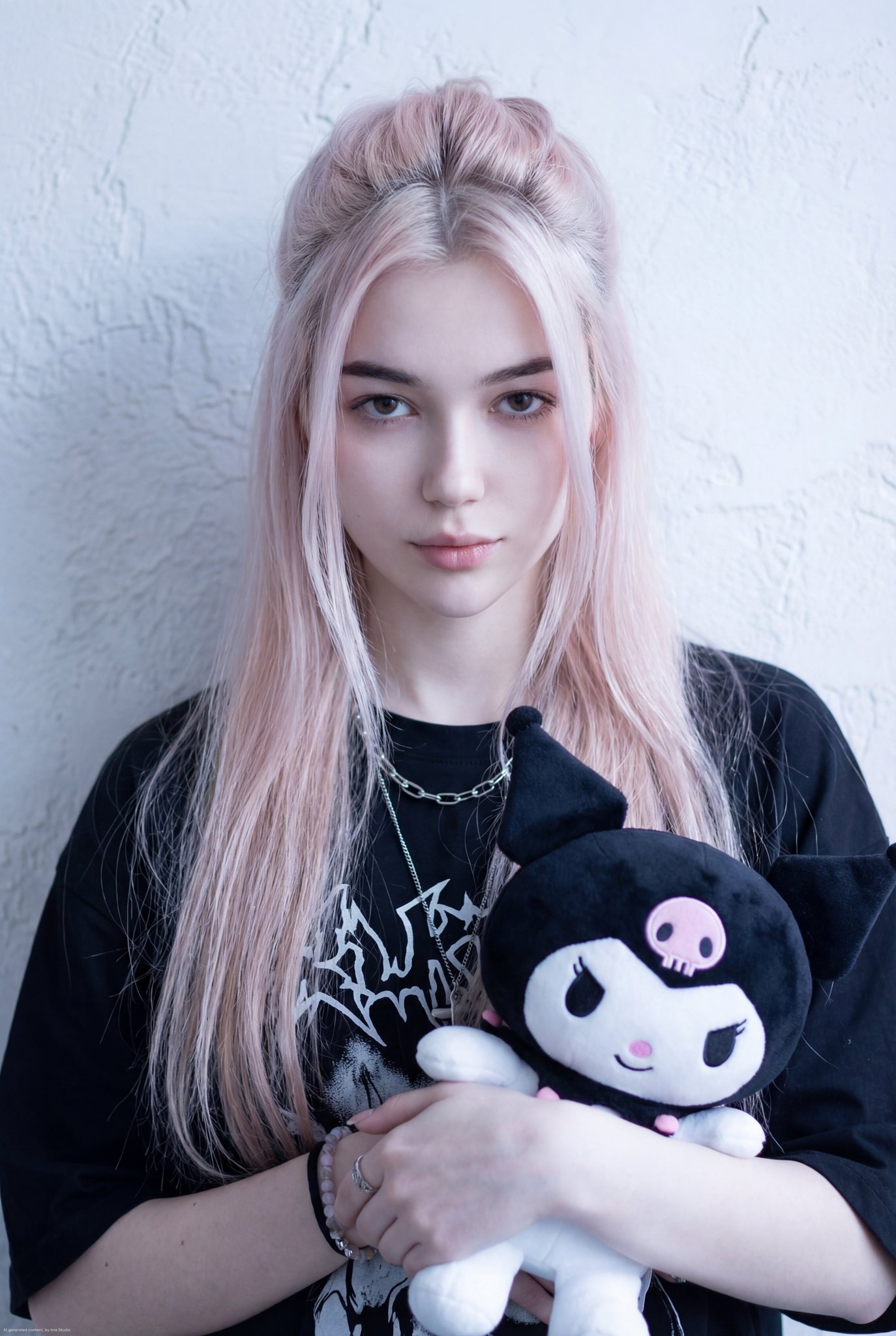 Nano banana Pro - 年轻女性网红肖像