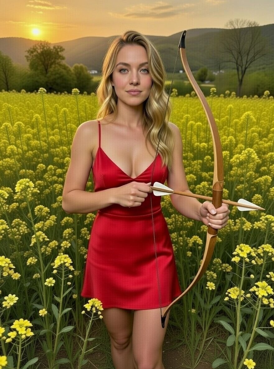 悉尼&middot;斯威尼 - 黄金时刻下的性感优雅女性