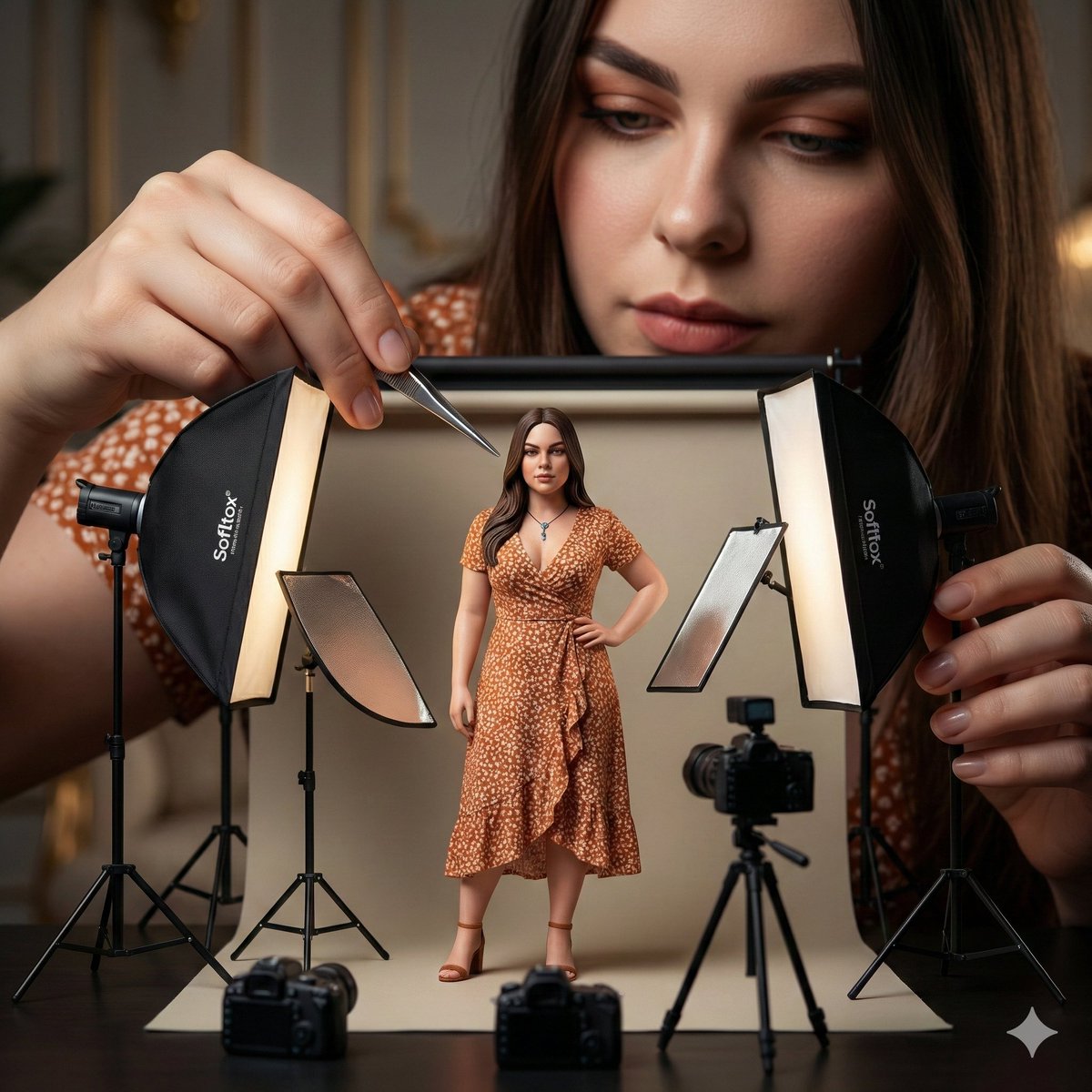 迷你时尚摄影棚场景