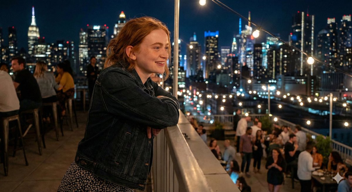 Gemini Nano Banana Pro - 悲伤的Sadie Sink