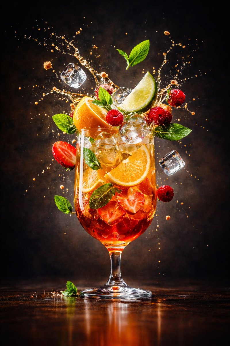 超现实美食摄影