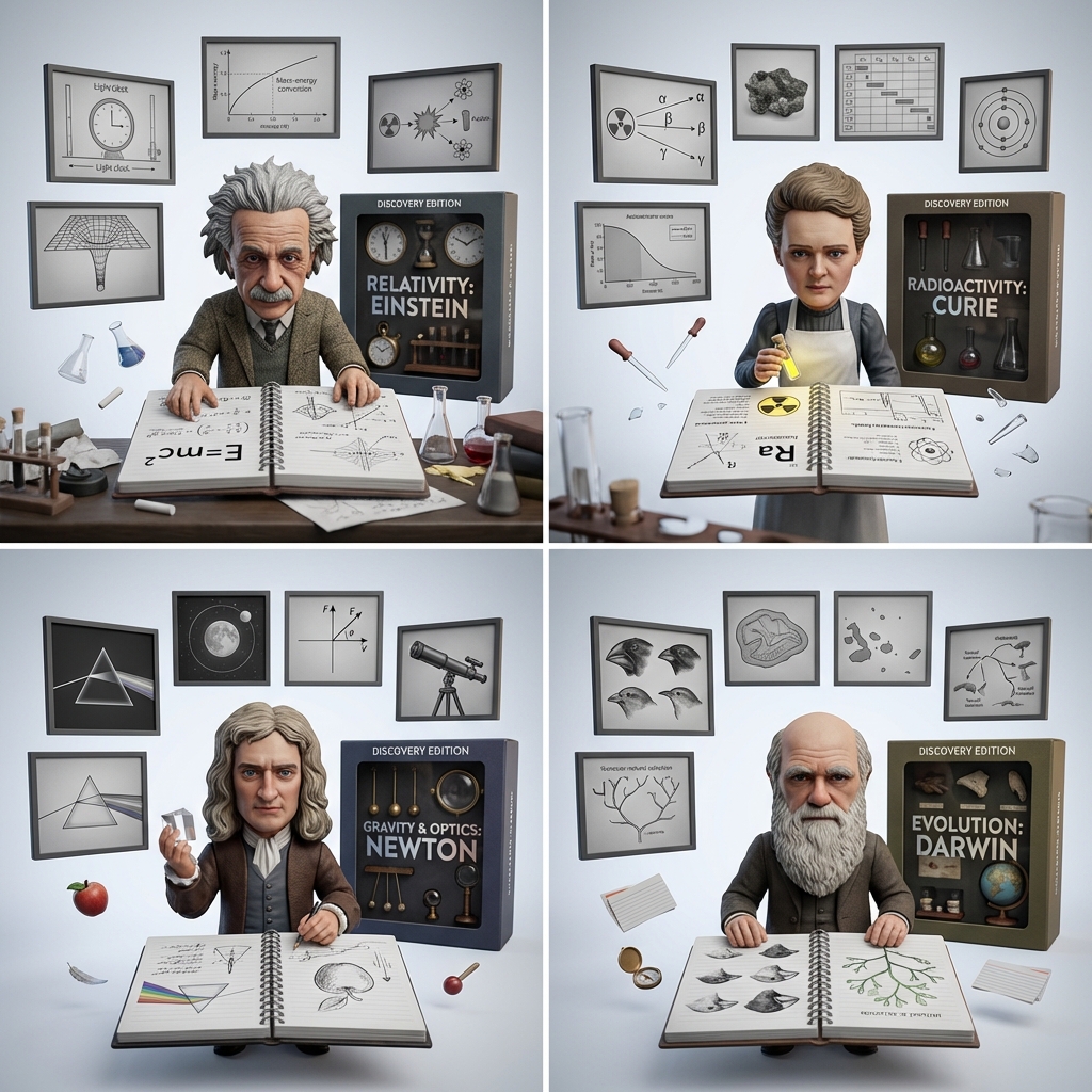 四位著名科学家的纳米香蕉提示