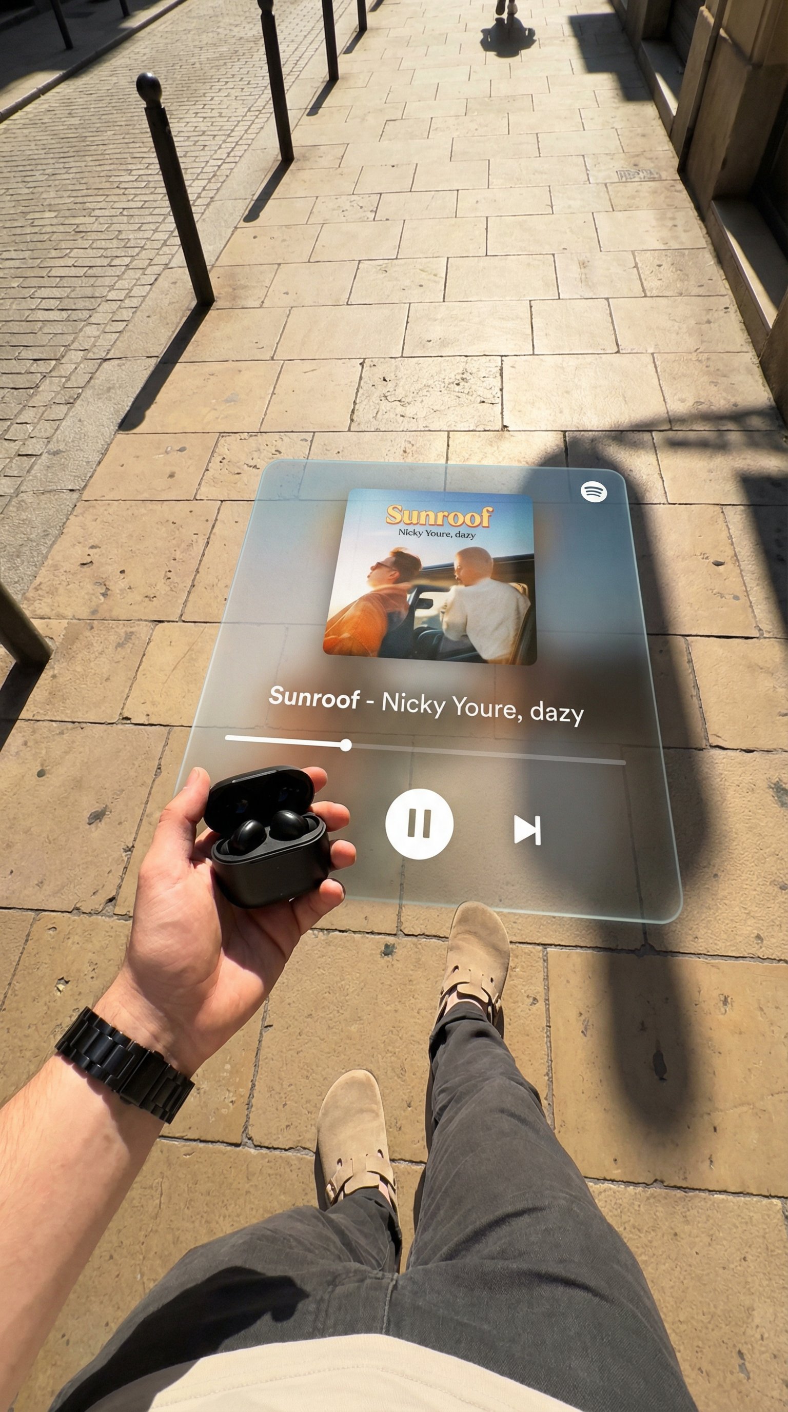 耳机投影AR体验