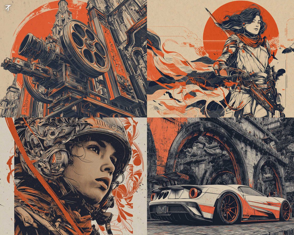 四帧一韵，无限故事世界