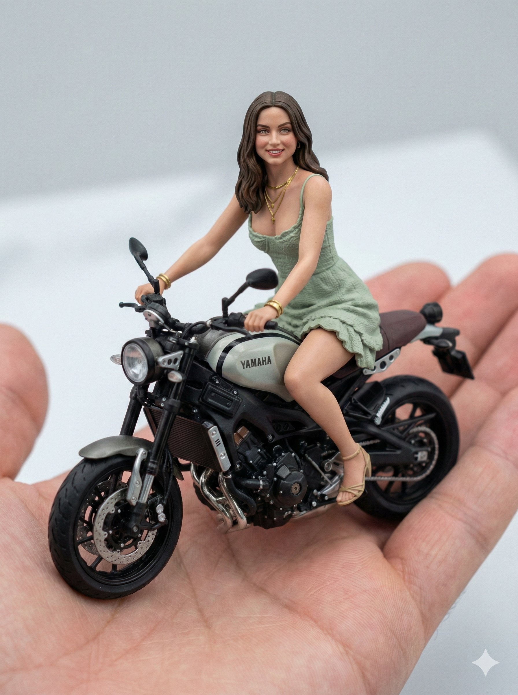 Ana de Armas, Sydney Sweeney 与 Sadia Sink 的迷你人偶