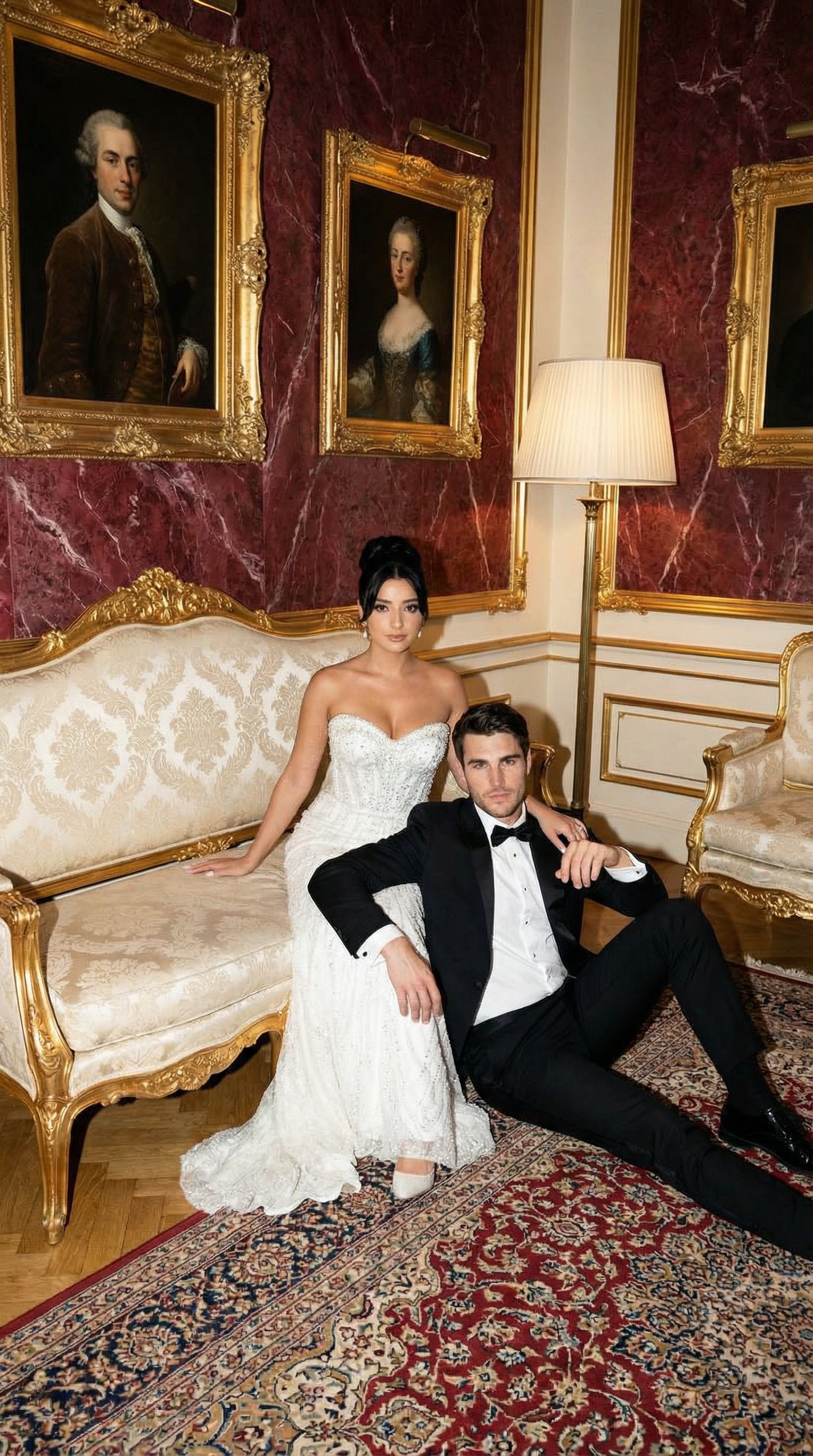 Nano Banana Pro Editorial Wedding Portrait