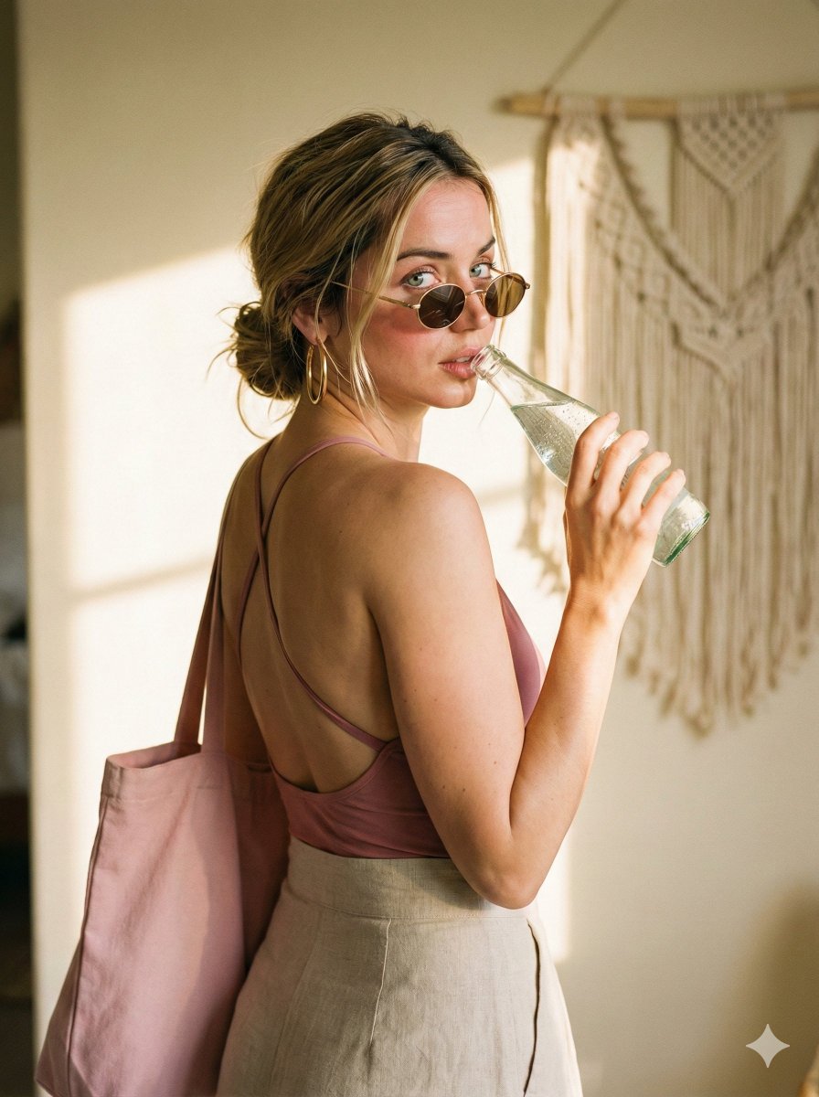 Ana de Armas, Sadia Sink和Sydney Sweeney在夏日氛围中