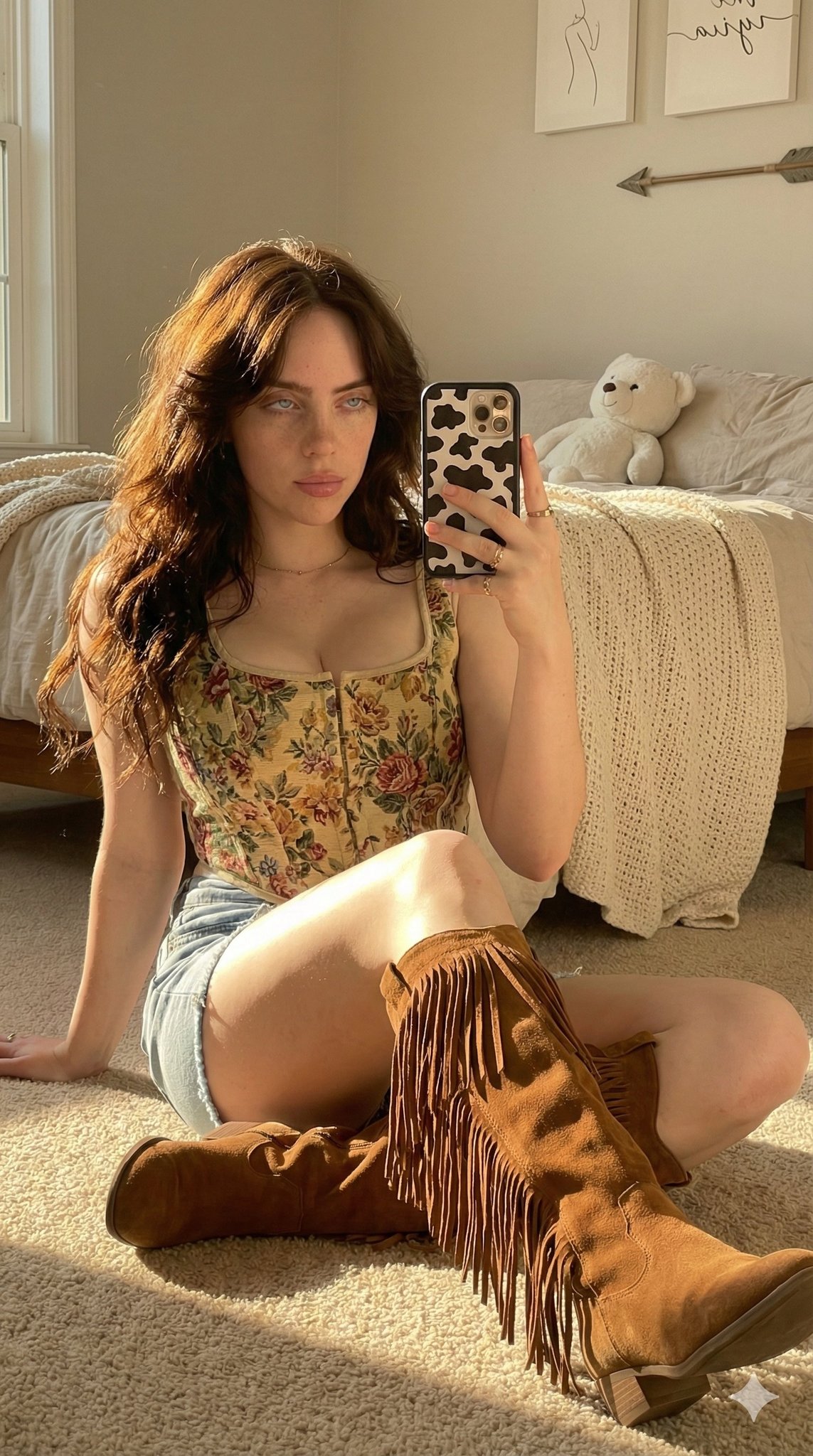 Gemini Nano Banana Pro - 年轻女性自拍