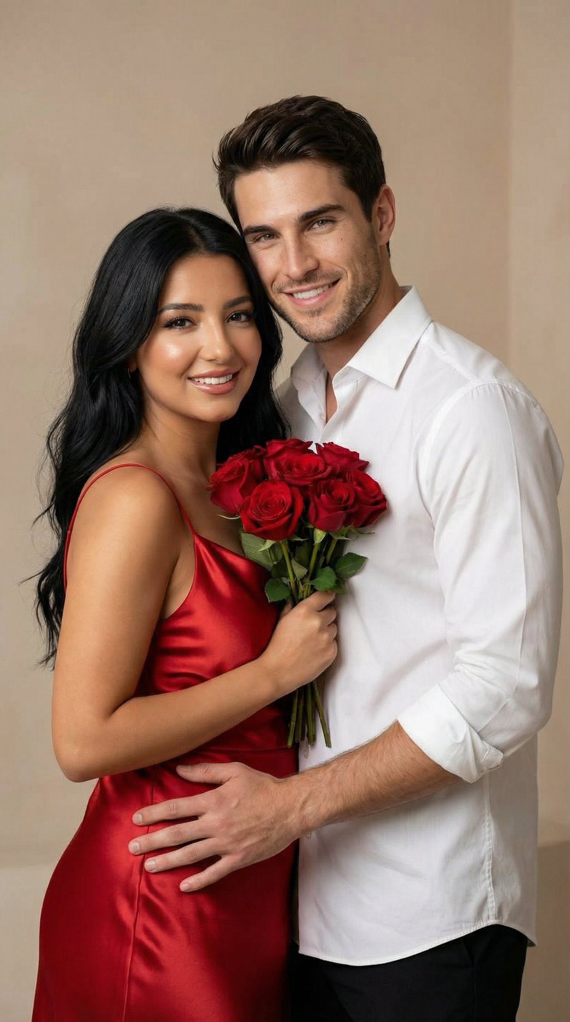 软萌动漫风格情侣插画