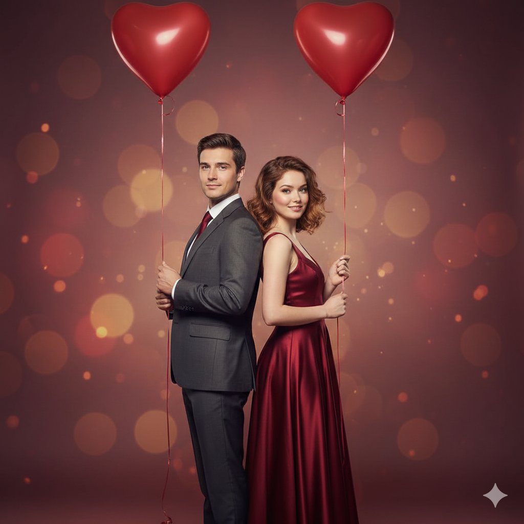 情人节人像