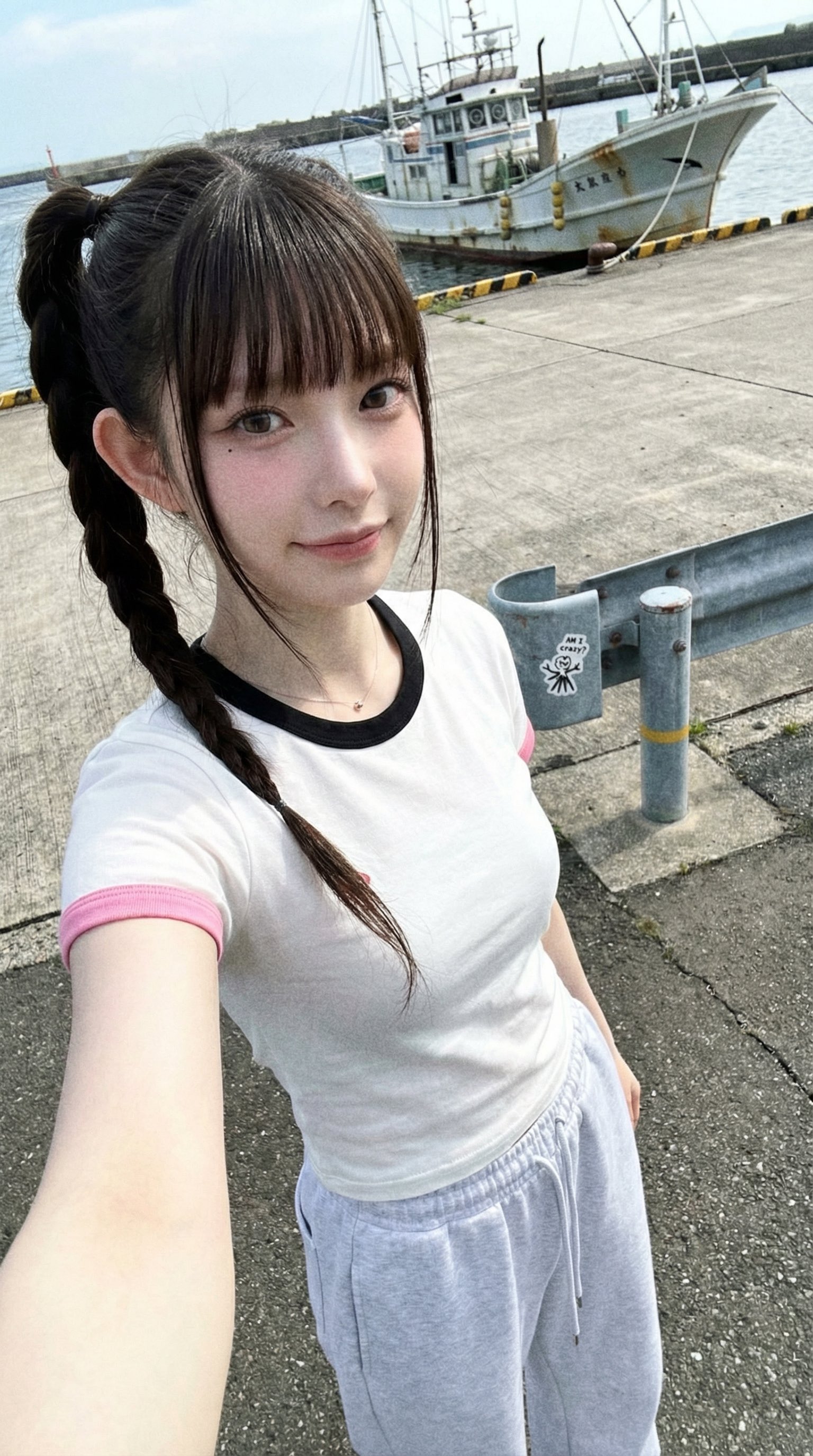 辫子高马尾碰撞