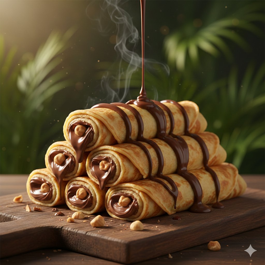 巧克力薄饼广告