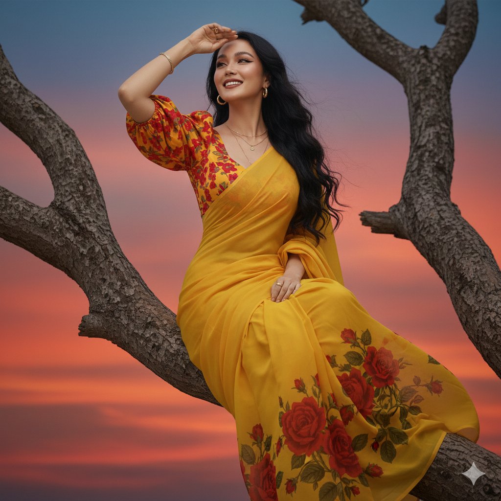 Gemini Nano Banana Pro - 美丽年轻女性高清肖像