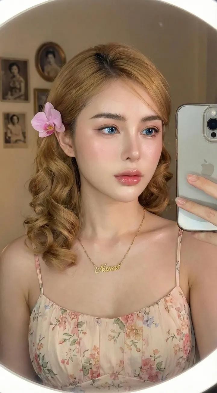 超逼真近距离女性肖像