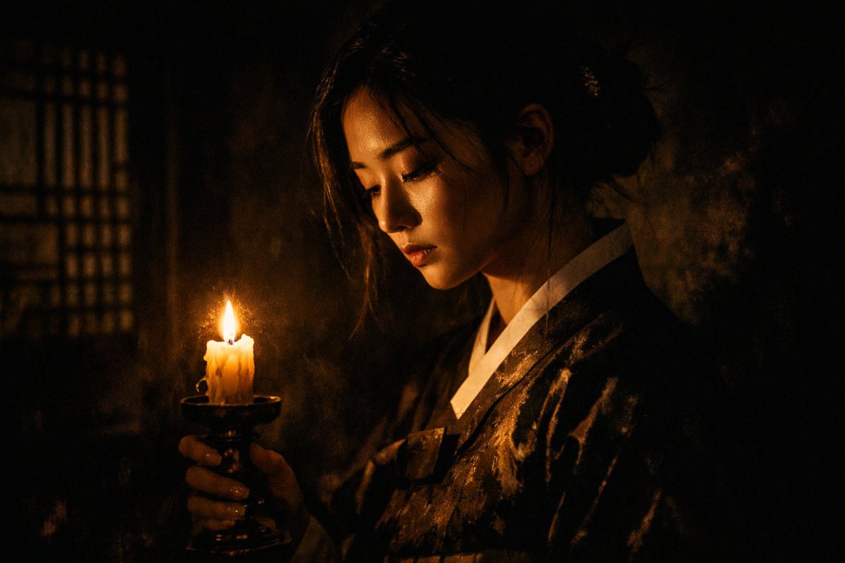 超写实的韩国年轻女性肖像