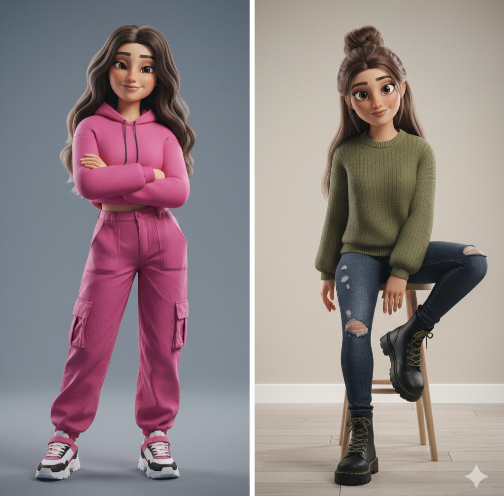 3D动画插画与角色渲染