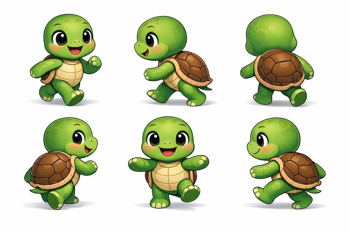 可爱的动物角色图集