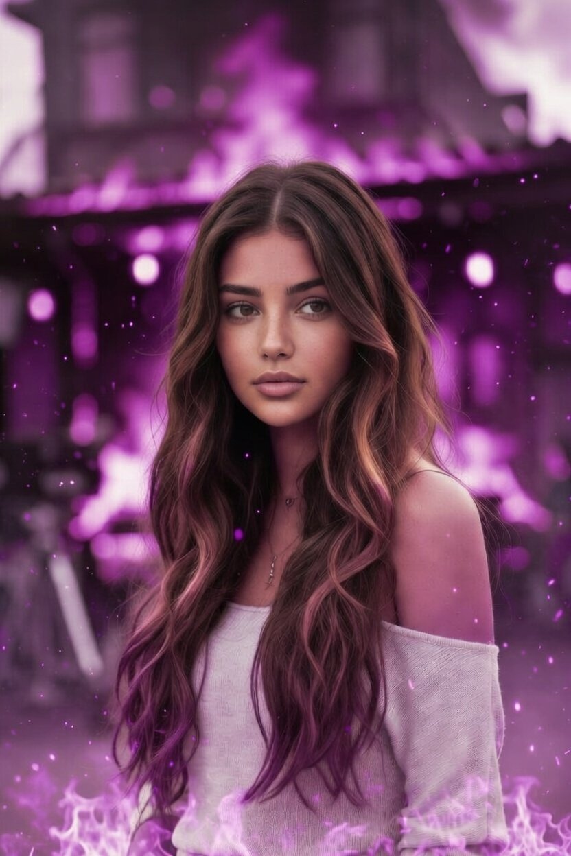 美丽动人的年轻女性