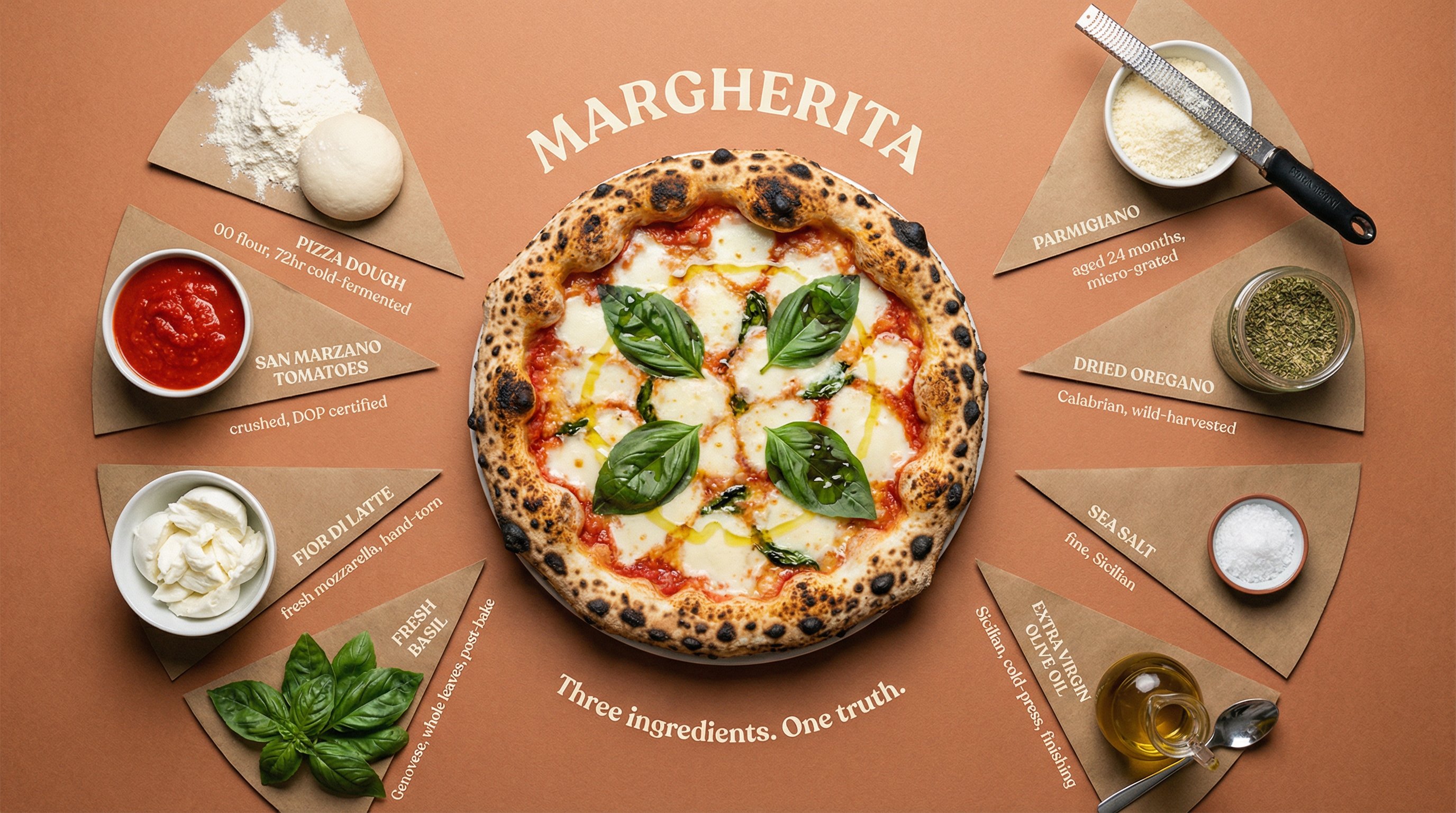 鸟瞰式食材平铺，食品，Nano Banana Pro，火飞虫