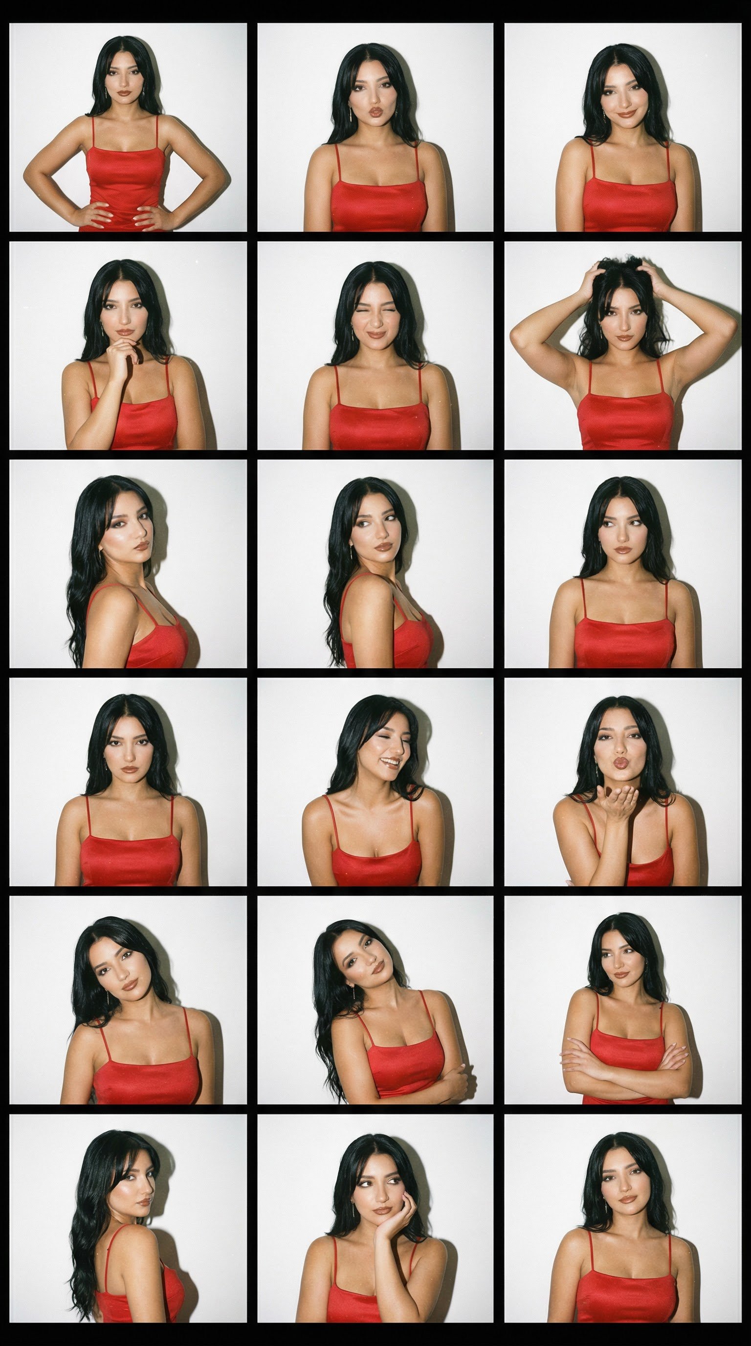 2000年代摄影亭风格时尚接触片