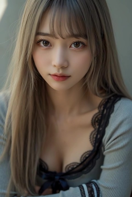 凝视的神秘女子