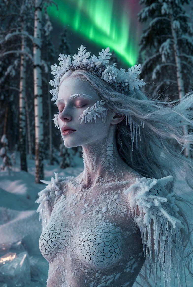 冰霜女王肖像